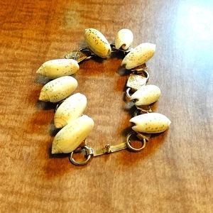 Vintage shell bracelet